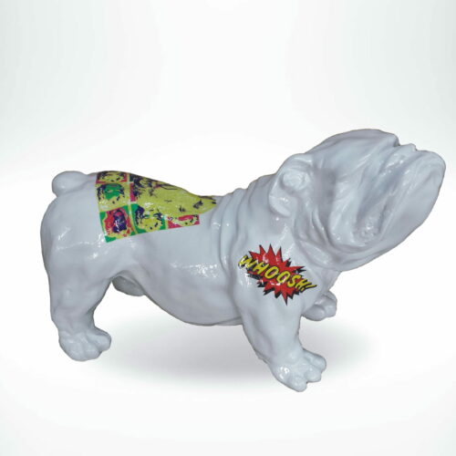 GC197 bulldog pop-art bam