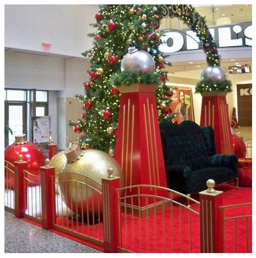 Riesige Weihnachtskugel Deko -Zahlen 3 Wielkie bombki choinkowe, dekoracja świąteczna