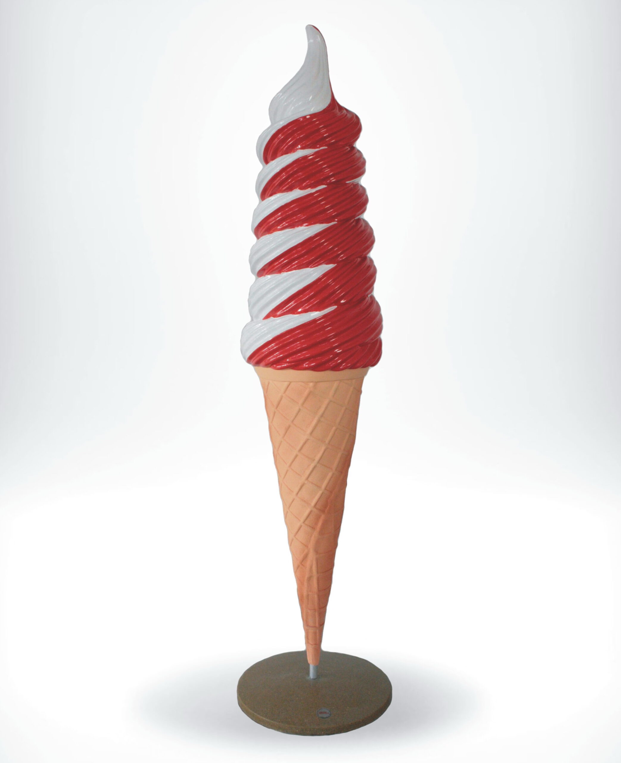 Werbe Eistüt Eisdiele Eiscafe Gastronomie Verbung 6 Reklamowa Makieta Loda Amerykańskiego / Świderka