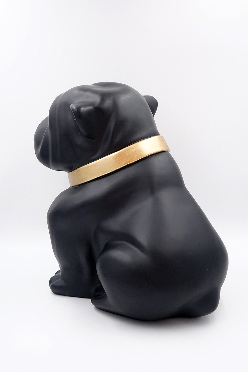 Bulldog Angelo 60 cm Hund - Mattenmalerei 2 pies Bulldog Angelo 60cm - malowanie mat