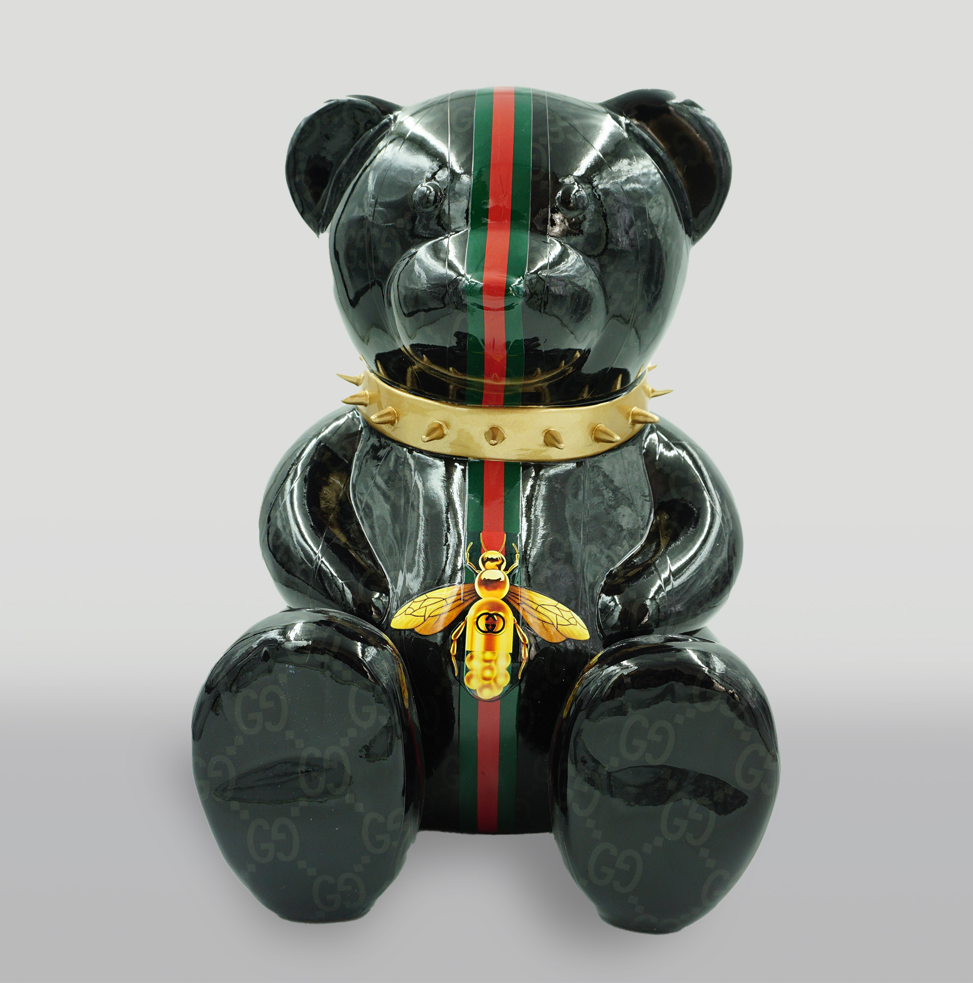 Bär G schwarz H-45cm 1 Miś G black H-45cm