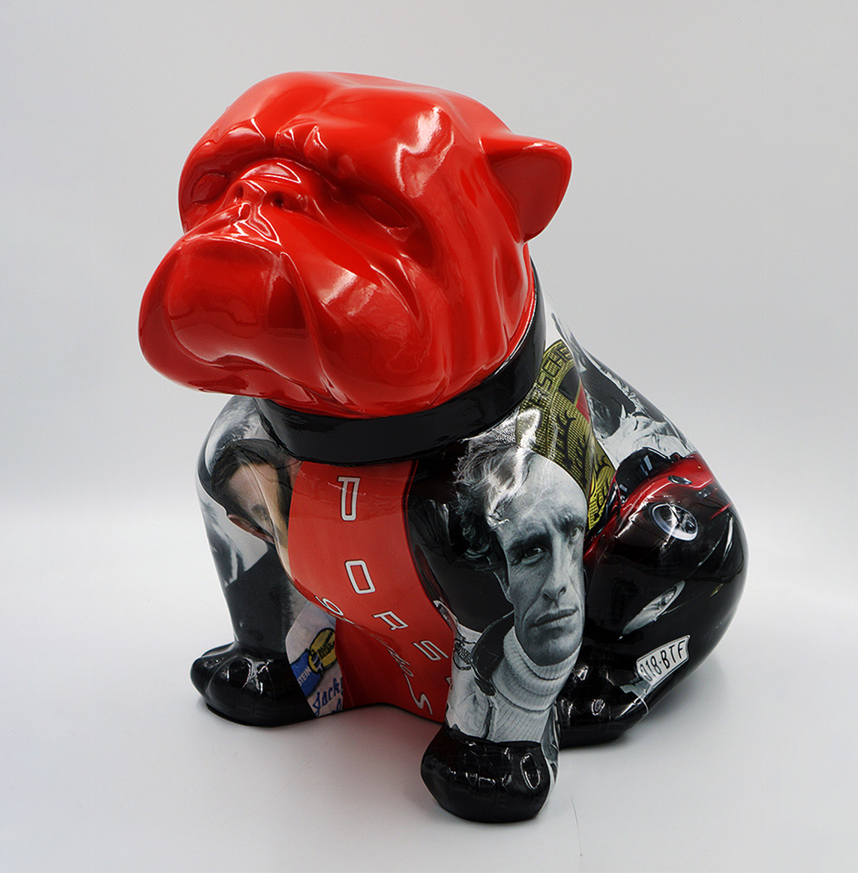 Bulldog Angelo 60 cm Hund - Porsche 1 pies Bulldog Angelo 60cm - Porsche
