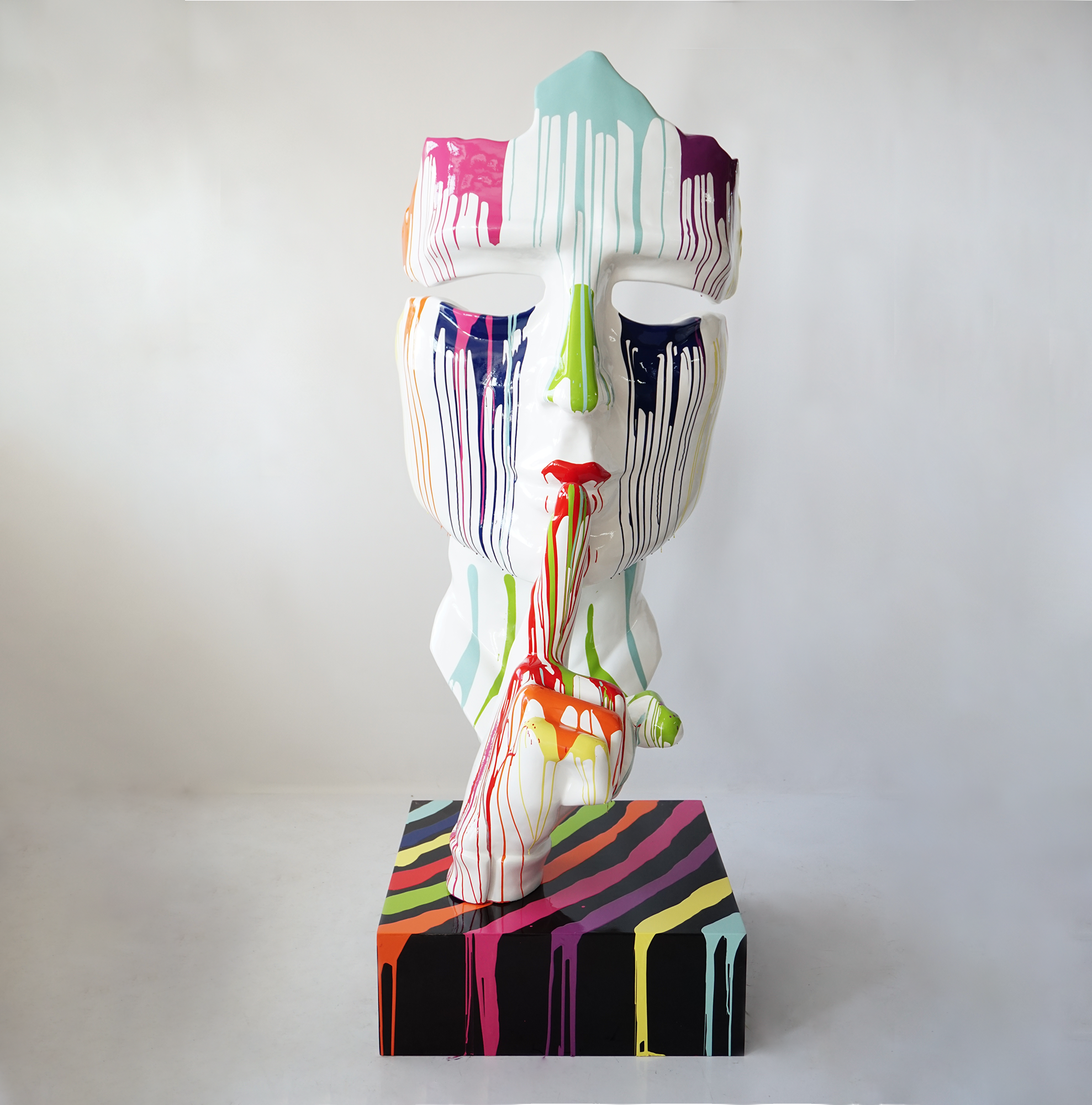 Große Maske auf Basis - Trash 1 Duża maska na podstawie - Trash