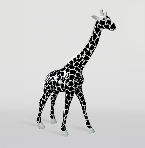 Große Giraffe 230cm Patch -Version 1 Duża żyrafa 230cm wersja łaty
