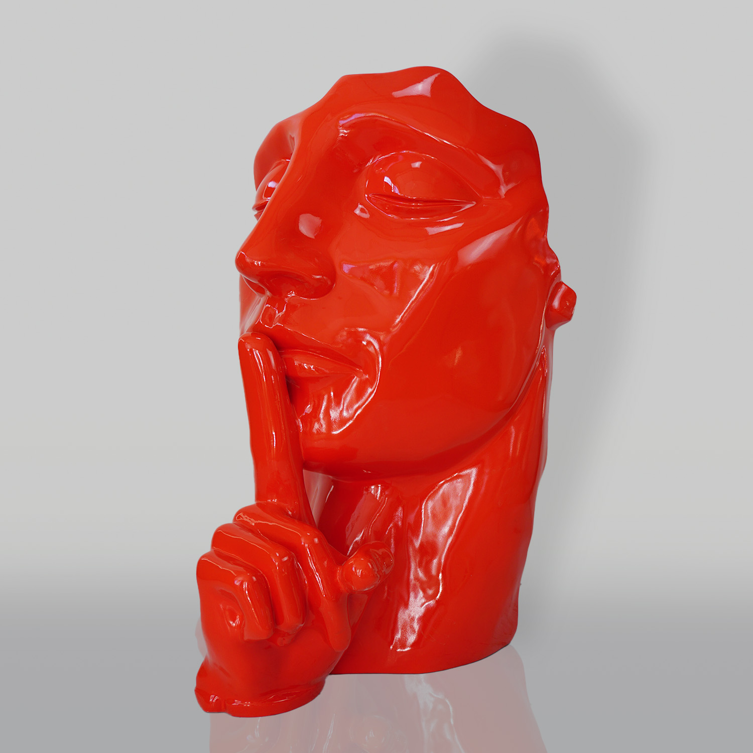 Maske mit Finger - Rot 1 Maska Z Palcem - Czerwona