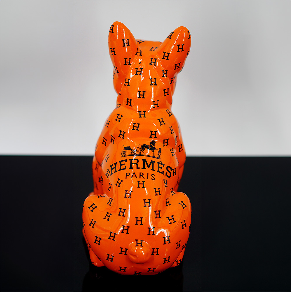 Dekorative Figur Französische Bulldogge - H 3 Figurka Dekoracyjna Pies Bulldog Francuski - H