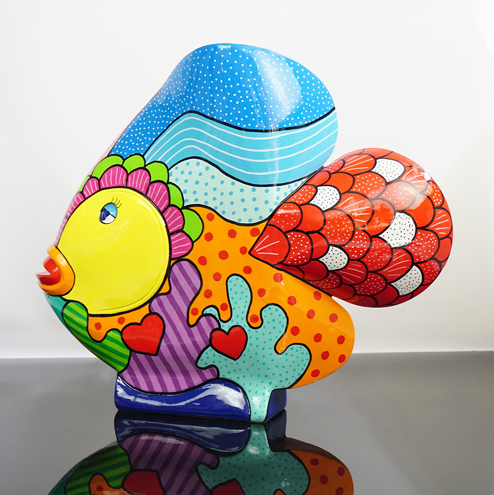 Außergewöhnliche Fisch-Figur Iskra 3 Wyjątkowa Figura Ryba Iskra