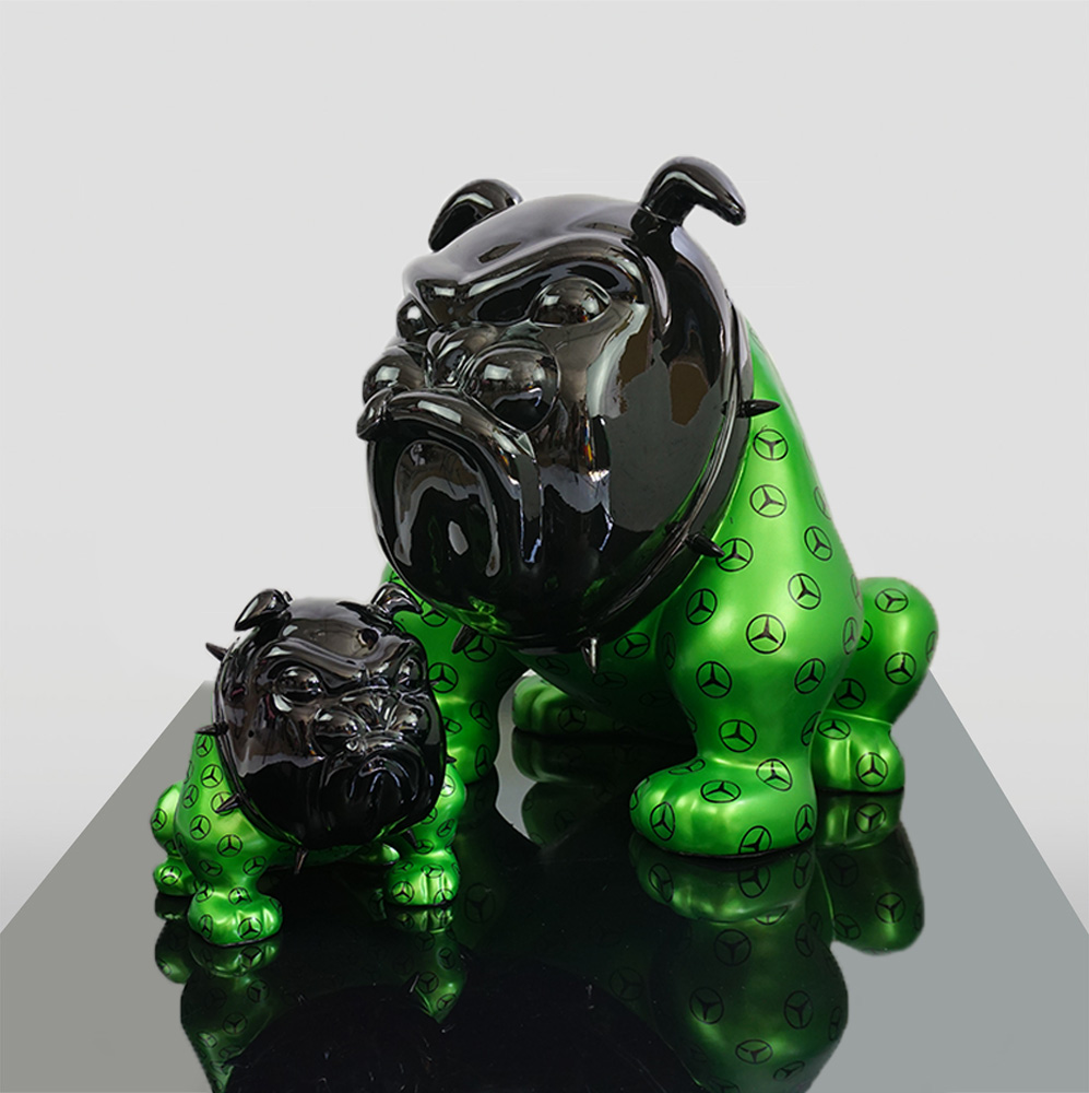 Exklusive Bulldog-Figur Avella - AMG 3 Ekskluzywna Figurka Bulldog AMG - Avella 22
