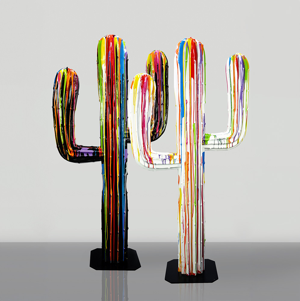 Kaktus 180 CM - Schwarz Trash 3 Kaktus 180 CM - Biały Trash