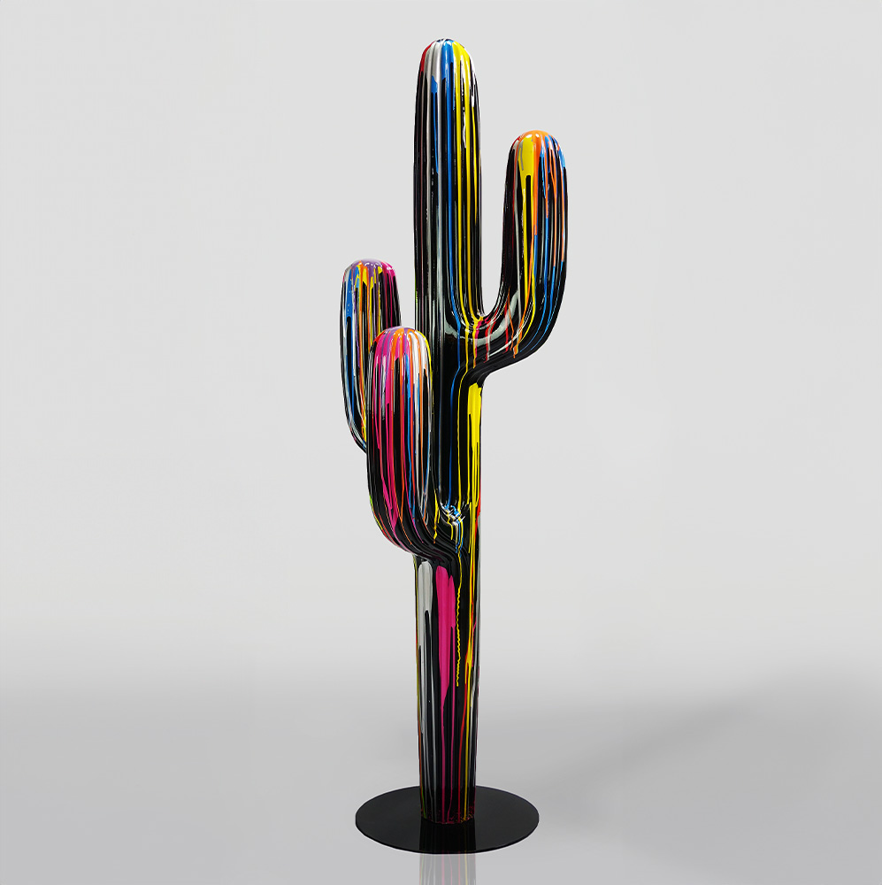 Haken Kaktus Schwarz - Trash 1 Wieszak Kaktus Czarny Trash