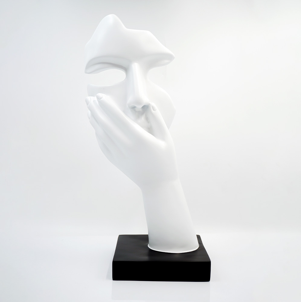 Kleine Maske auf Sockel - Motiv III 5 Kleine Maske auf Sockel - Motiv III – Bild 5