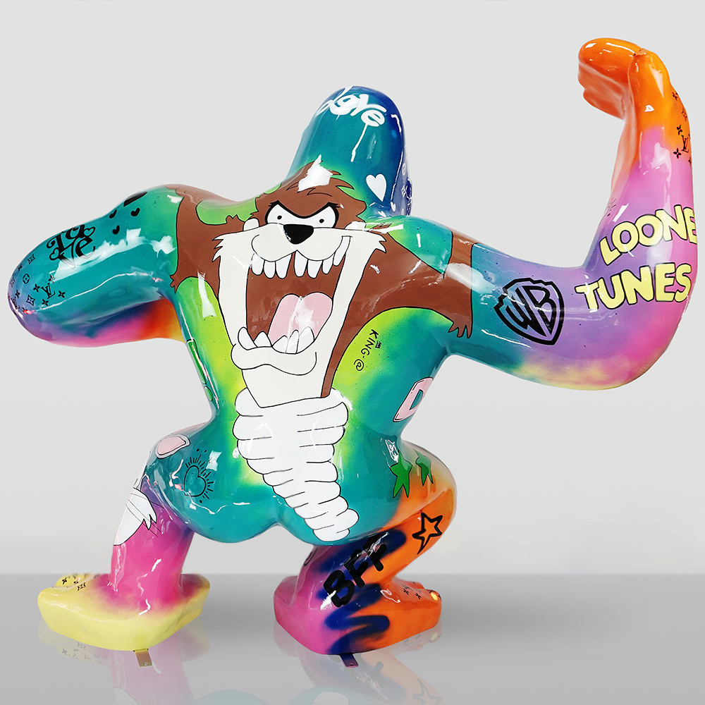 Großer Gorilla mit Fass auf der Schulter - Looney Tunes 2 Großer Gorilla mit Fass auf der Schulter - Looney Tunes – Bild 2