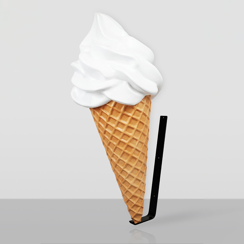 Werbefigur Vanille-Softeis 2 Werbefigur Vanille-Softeis – Bild 2